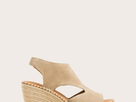 GENTLE SOULS - Cody Suede Espadrille Wedge Online Sale