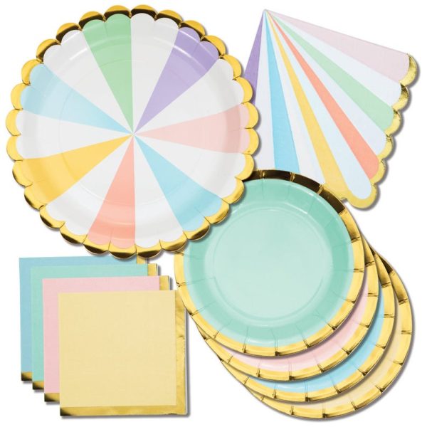 Pastel Party Plates Online Hot Sale