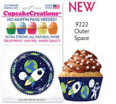 Outer Space Cupcake Liners Online Sale