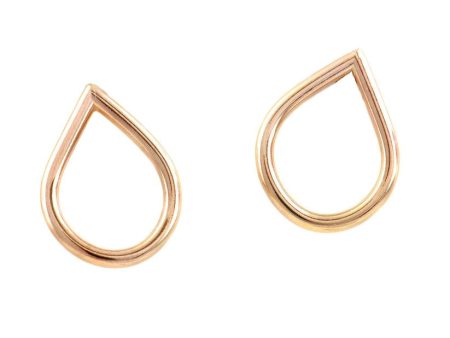 Agapantha Jewelry Raindrop Stud Earrings Sale