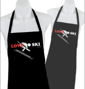 LOVE TO SKI - Spending the Kids Inheritance Apron Online Hot Sale