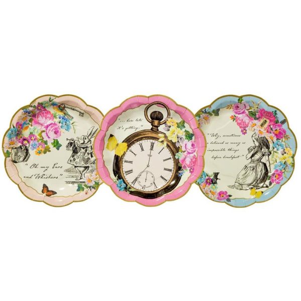 Alice in Wonderland Dessert Plates Sale