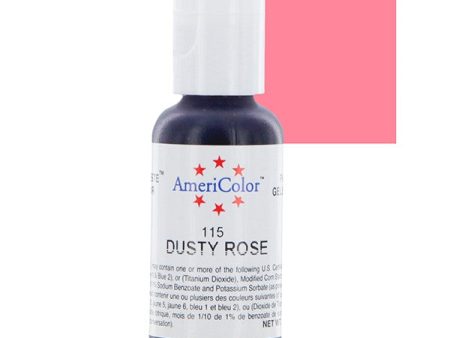 Americolor Dusty Rose Soft Gel Paste  .75 oz For Cheap