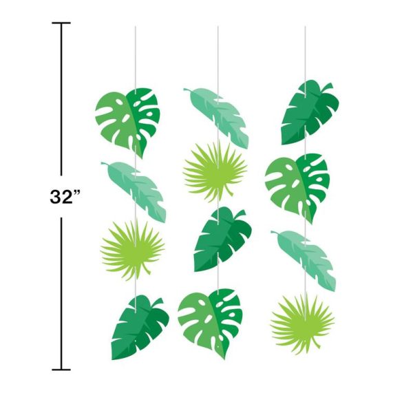 Jungle Leaves Hanging Decor Hot on Sale