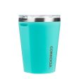 Corkcicle Classic Tumbler Insulated Stainless Steel Coffee Tea Cup Turquoise Blue For Sale