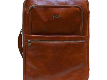 Floto Leather FC Pull Trolley Luggage Online Hot Sale