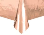 Rose Gold Metallic Tablecover Online Hot Sale