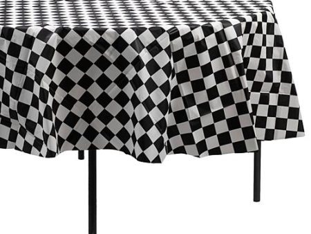 Round Table Cover  Black and white Table Cover For Cheap