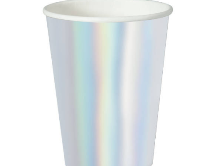 Iridescent Foil 12 OZ. Cups  Iridescent Party Cups Online