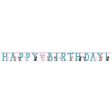 Purr-Fect Party Jointed Happy Birthday Banner - 10  x 7  For Cheap