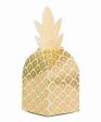 Golden Pineapple Favor Box   8 Count on Sale