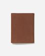 STITCH & HIDE LEATHER TIM CARD HOLDER CAFE BROWN Online now