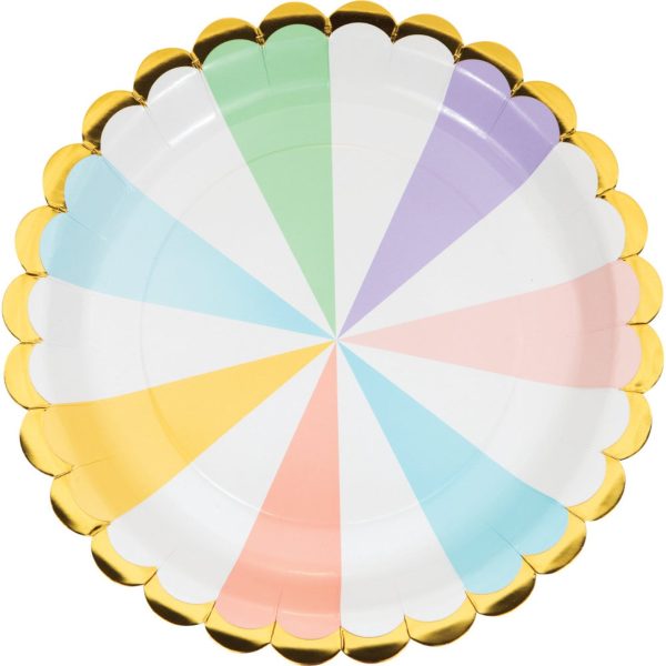 Pastel Party Plates Online Hot Sale