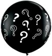 Black Gender Reveal  Balloon  - 36  Latex Online now