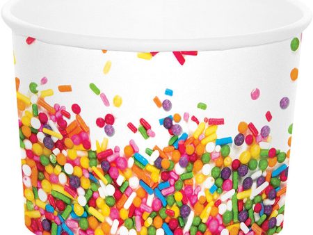 Sprinkles Party - Treat Cups - 9 oz. 6 Count For Discount