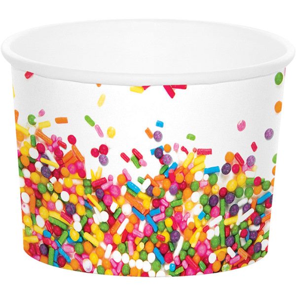 Sprinkles Party - Treat Cups - 9 oz. 6 Count For Discount