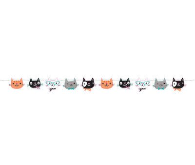 Purr-Fect Party Shaped Ribbon Banner Online now