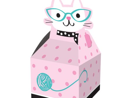 Purrfect Party - Favor Boxes - 8 Count Sale