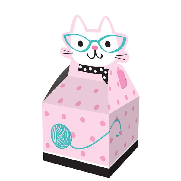 Purrfect Party - Favor Boxes - 8 Count Sale