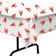 Crawfish Boil Themed Party Plastic Tablecover Hot on Sale