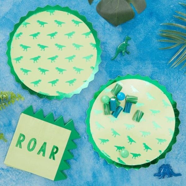 Dinosaur Roar Foil Favor Bags Online now