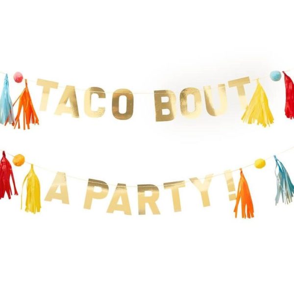 Tacobout A Party Banner Hot on Sale