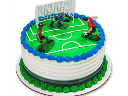 Soccer Team Cake Decorating Kit Sale