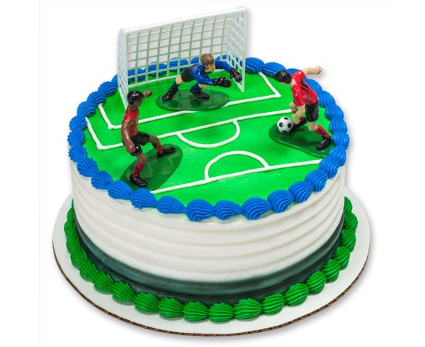 Soccer Team Cake Decorating Kit Sale