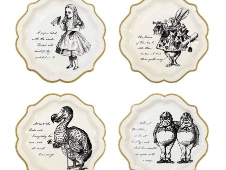 Alice in Wonderland Plates Fashion