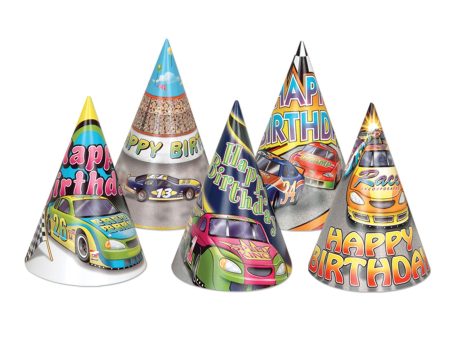 Racing Party Hats Hot on Sale