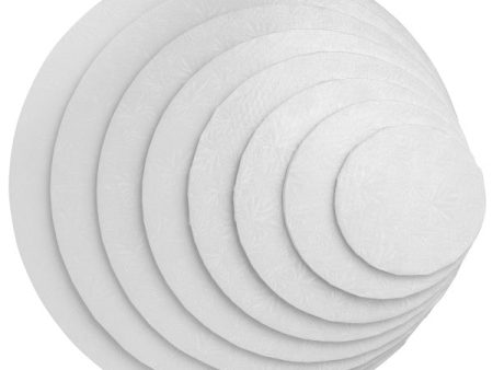 White Cake Drum 14 inch Round For Discount