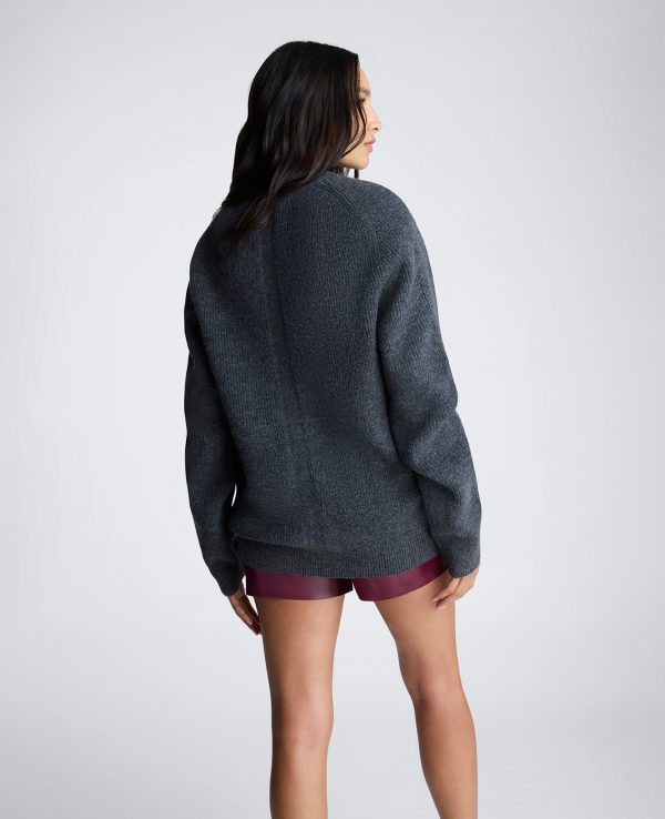 Oversized Crew Neck Sweater on Sale