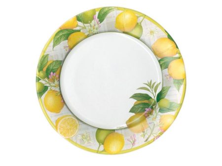 Large Lemon Party Plates For Cheap