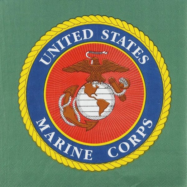 Officially Licensed Product United States Marine Corps Luncheon Napkins Supply