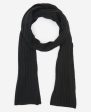 Site Exclusive! Rib Knit Wool Cashmere Scarf Discount