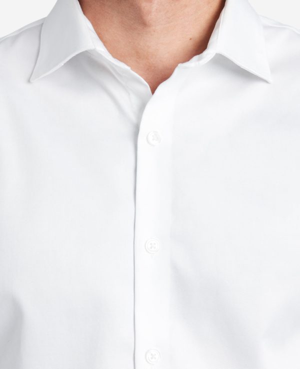 Regular-Fit Button-Down Stretch Dress Shirt with TEK FIT Discount