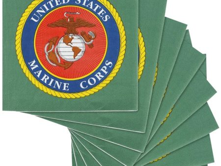 Officially Licensed Product United States Marine Corps Luncheon Napkins Supply