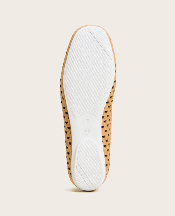 GENTLE SOULS - Eugene Travel Packable Woven Ballet Flat on Sale