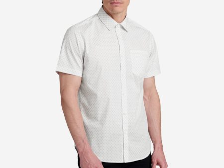 Printed Short Sleeve Pocket Button-Down Shirt Online