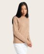 GENTLE SOULS - Site Exclusive! Cable-Knit Cashmere Sweater Discount