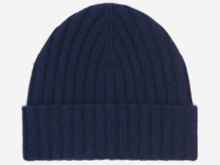 Site Exclusive! Rib Knit Wool Cashmere Beanie Discount