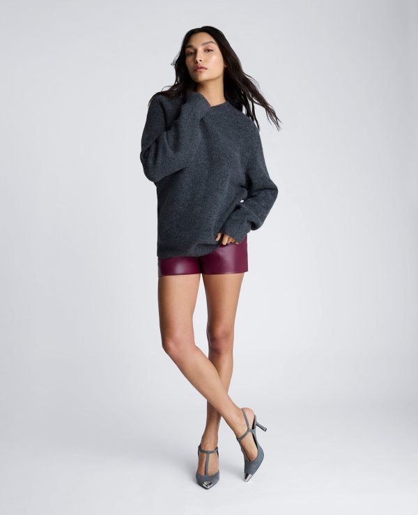 Oversized Crew Neck Sweater on Sale