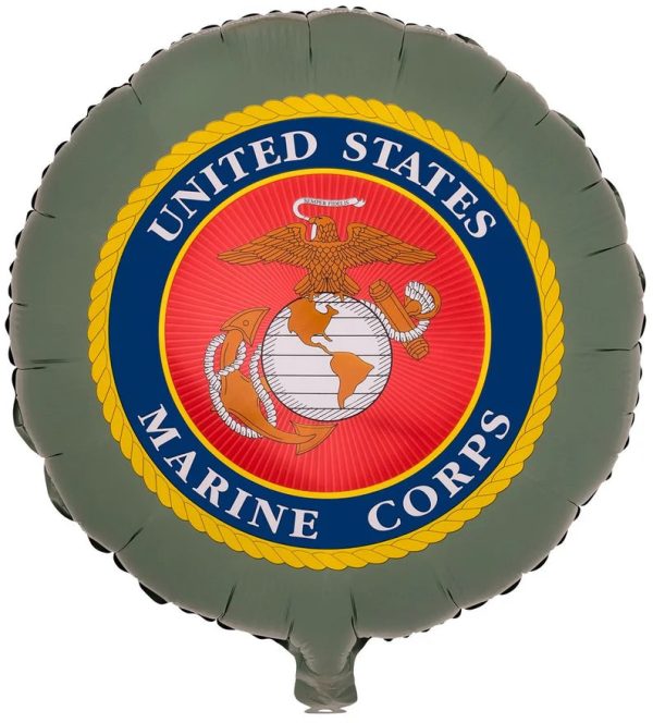 Officially Licensed Product United States Marine Corps Logo Mylar Discount