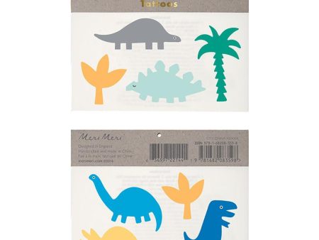 Dinosaur Temporary Tattoos  8 Per Pack Online now