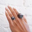 Small Black Skull Ring For Cheap