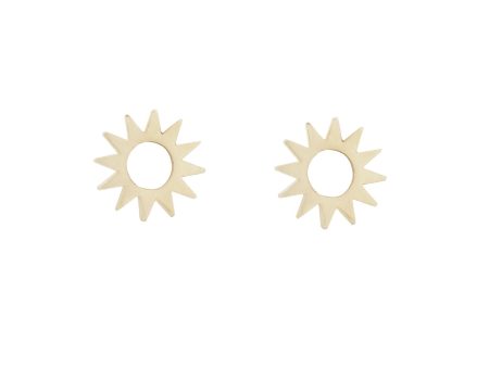 Mini Spur Studs Gold on Sale