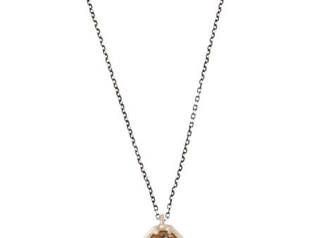 Champagne Quartz Octagon Necklace For Cheap