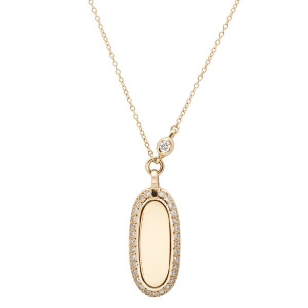 Simone Gold Pendant Necklace Hot on Sale