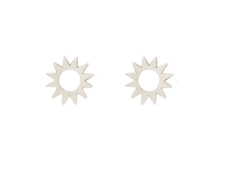 Mini Spur Studs Silver Online Sale