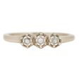 Triple Hex Diamond Ring Online Sale